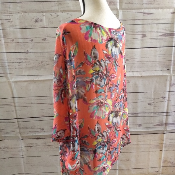 Lane Bryant Tops Lane Bryant Floral Sleeveless Top Poshmark